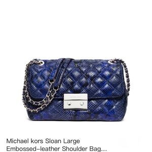 Michael Kors LEATHER Sloan Shoulder Bag